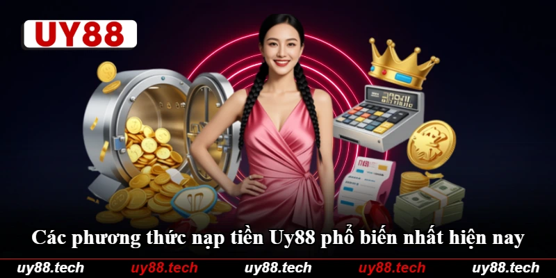 Các phương thức nạp tiền Uy88 phổ biến nhất hiện nay